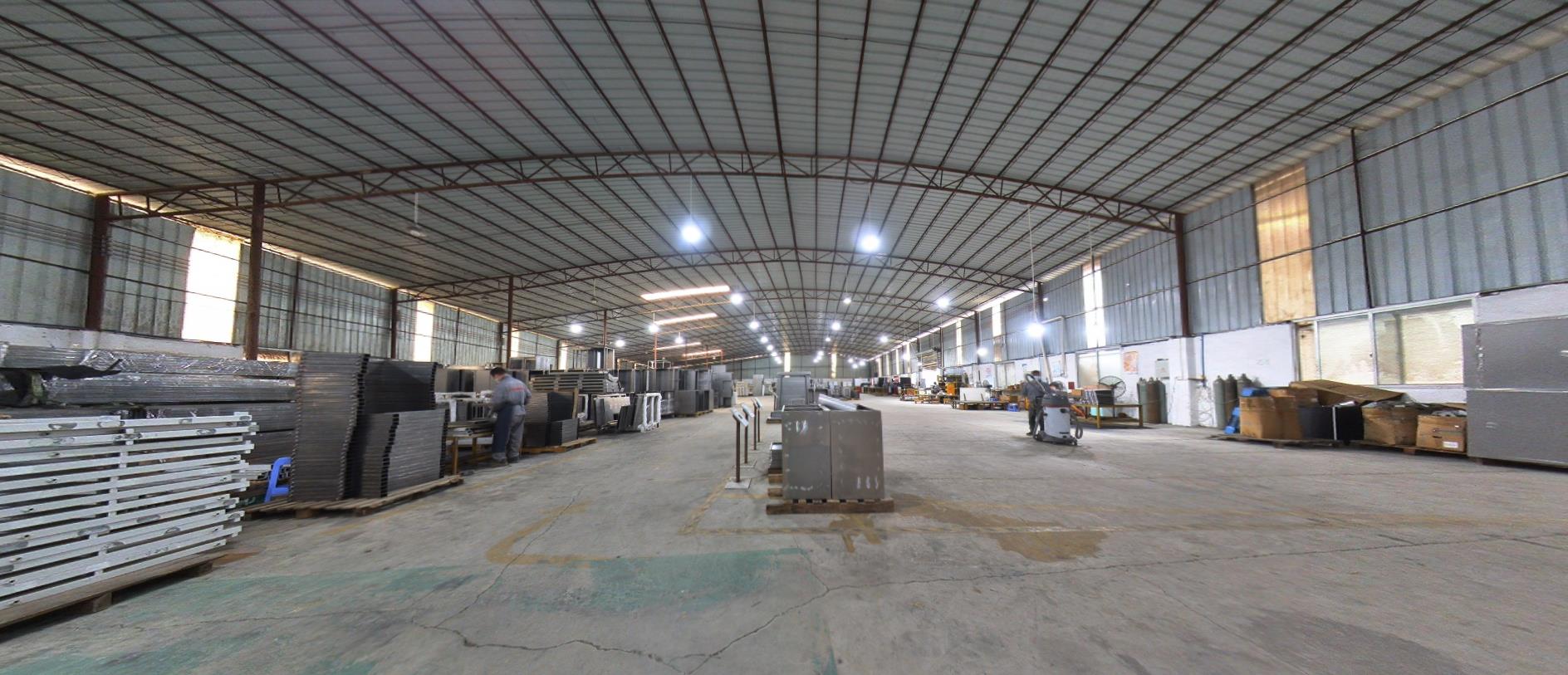 Lab Furnitture Factory Workshop For Steel Frame Process