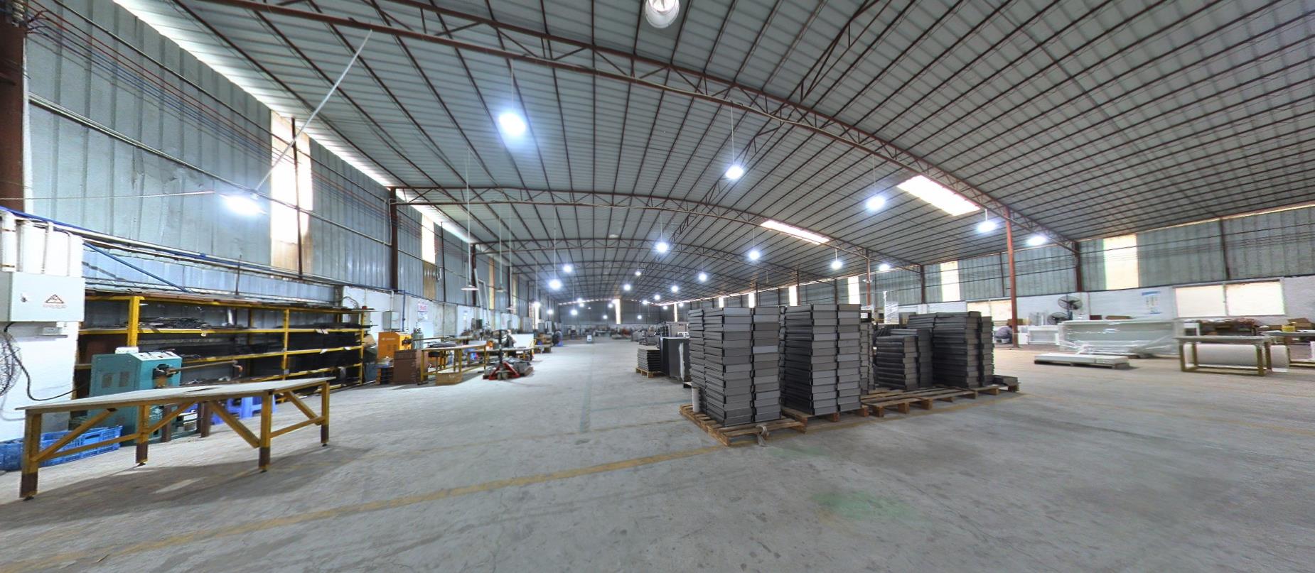 Lab Furniture Factory Semi-finished Product Storage Area