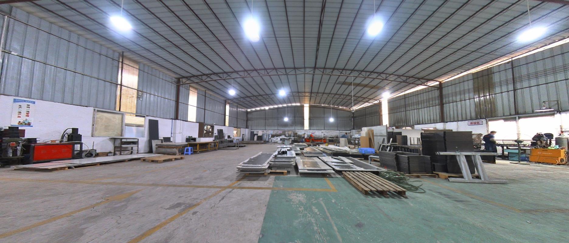 Lab Furniture Factory Steel Frame Process Workshop