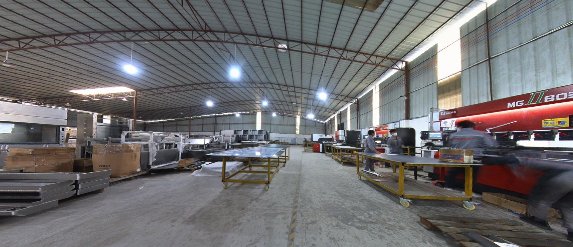 Lab Furniture Factory Workshop Cutting and Bending Area